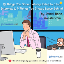 10 Things You Should Always Bring to a Job Interview 